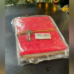 FINAL MARKDOWN.  Leather Journal / Guestbook NWT